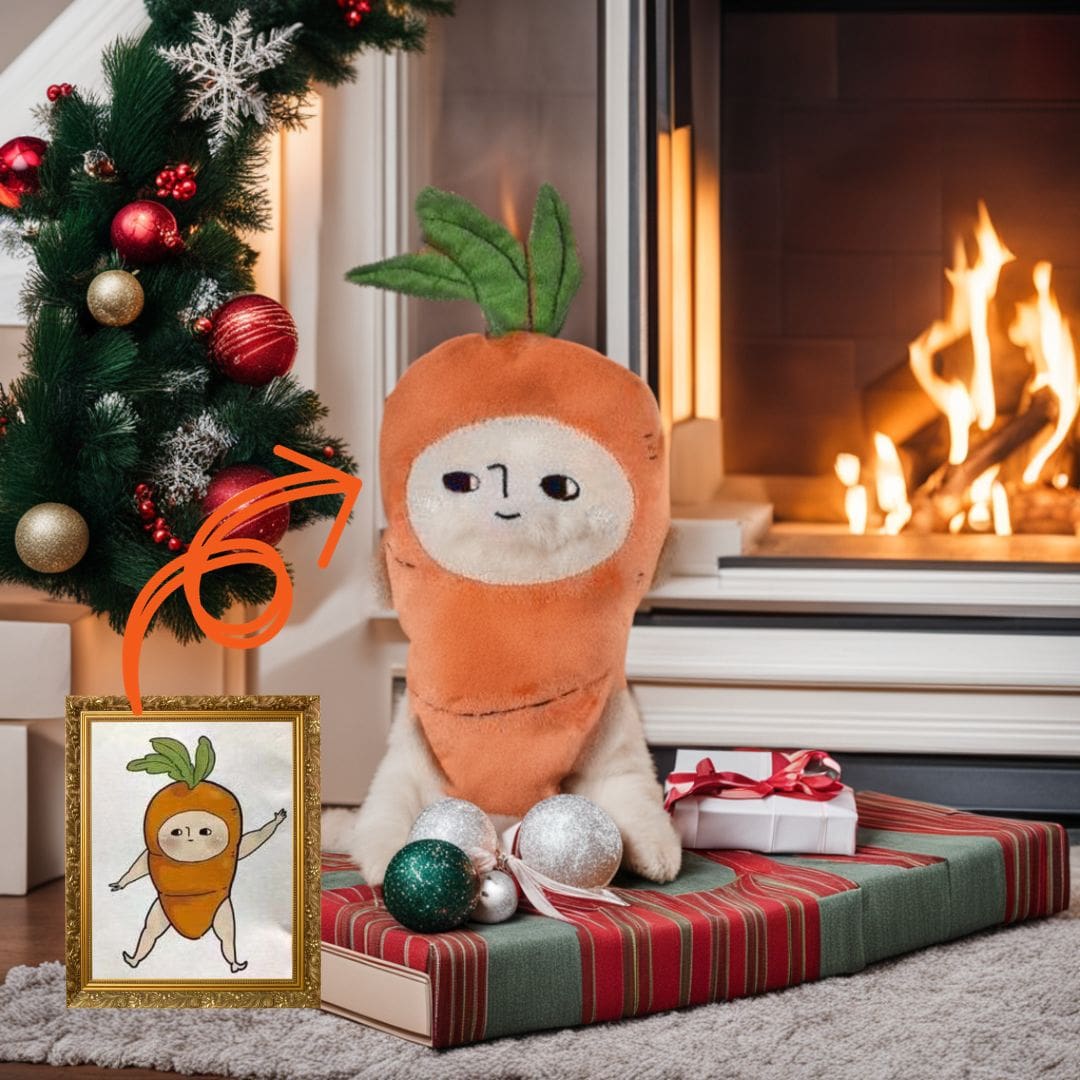 どんなイラストでもぬいぐるみに。オーダーメイドマジカルぬいぐるみ