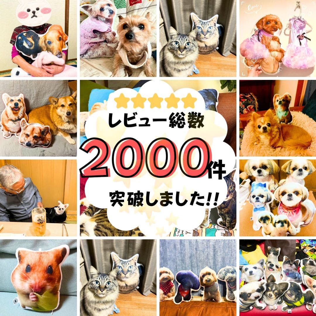 世界にひとつだけ♪好きな写真で作るオーダーメイドクッション(20~80cm)