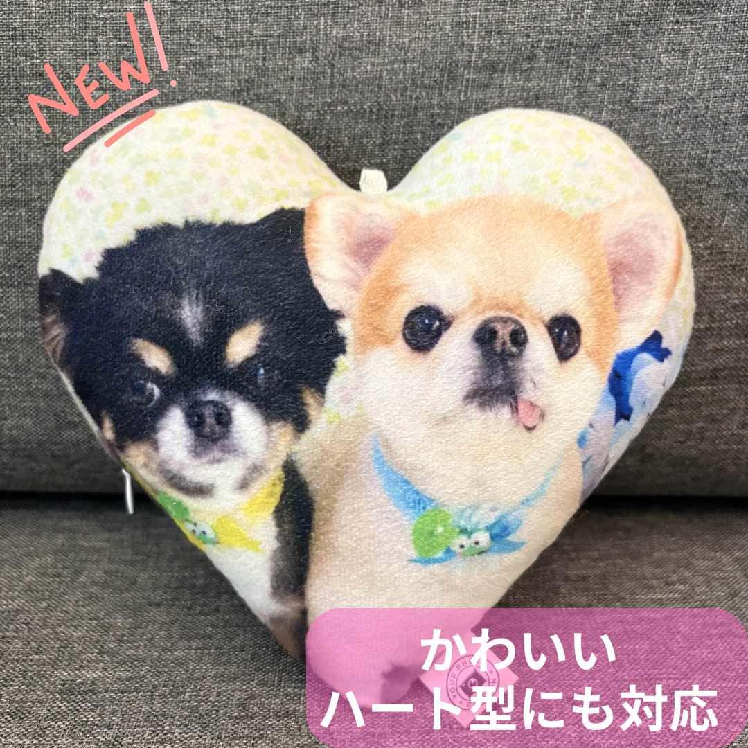 世界にひとつだけ♪好きな写真で作るオーダーメイドクッション（20～80cm）